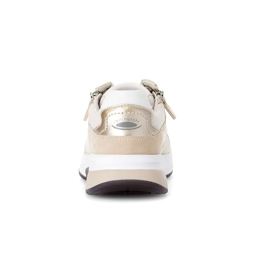 66.847.33 - Beige Mix Of Leather/Synthetic Leather||66.847.33 - Cuir et synthtique beige