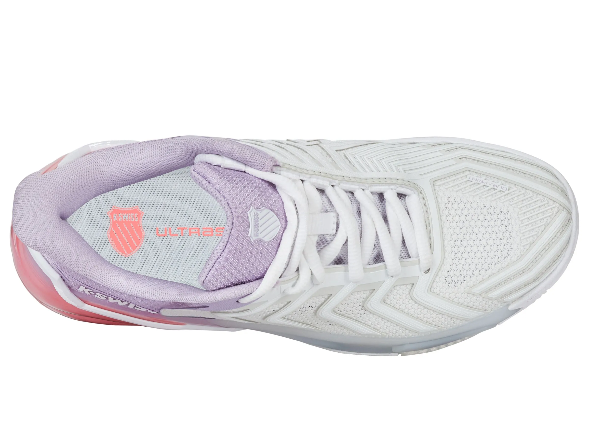 94438-182-M | ULTRASHOT 4 CLAY | WHITE/ORCHID PETAL/NEON BLAZE