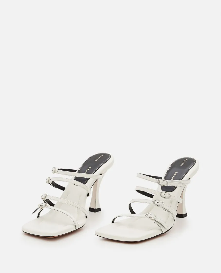95mm Leather Sandals