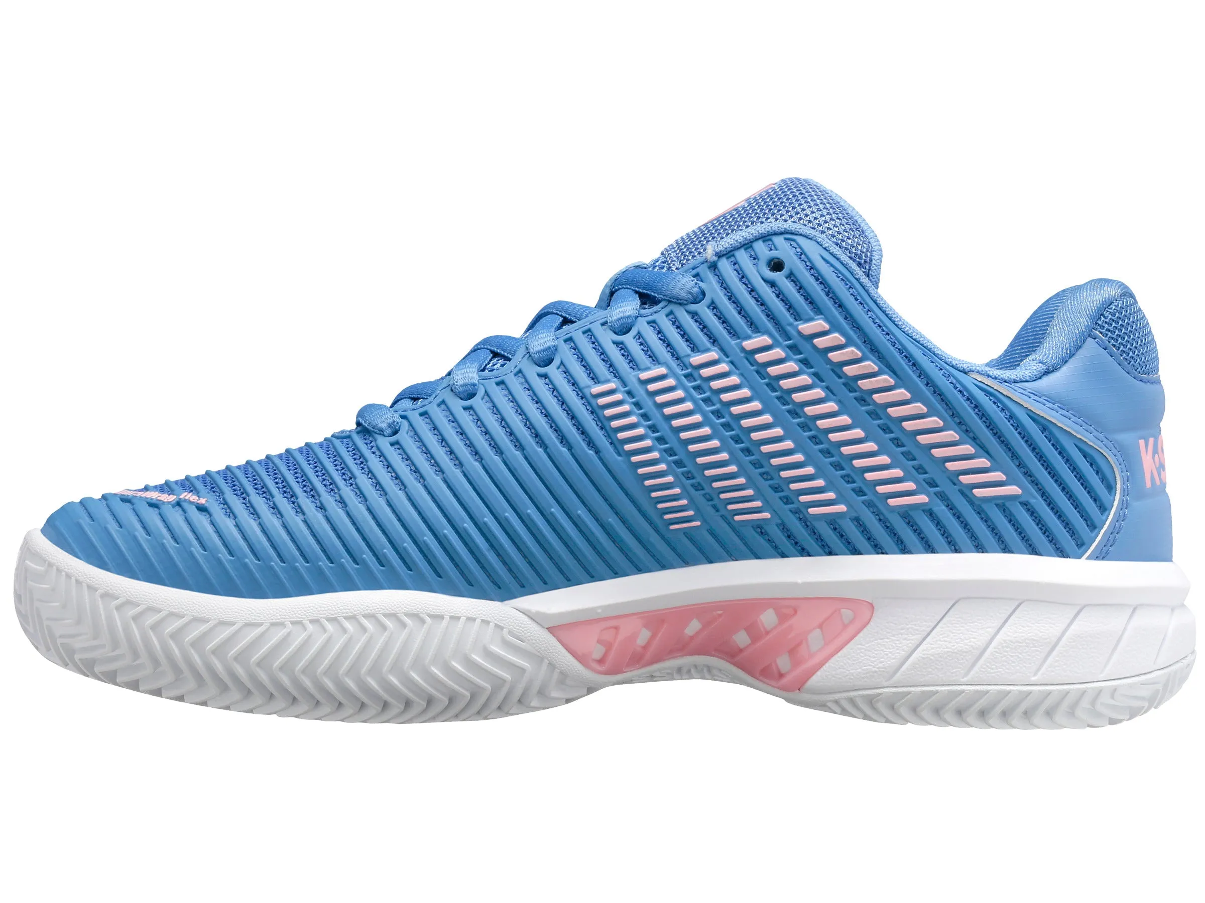 96614-454-M | HYPERCOURT EXPRESS 2 CLAY | SILVER LAKE BLUE/WHITE/ORCHID PINK