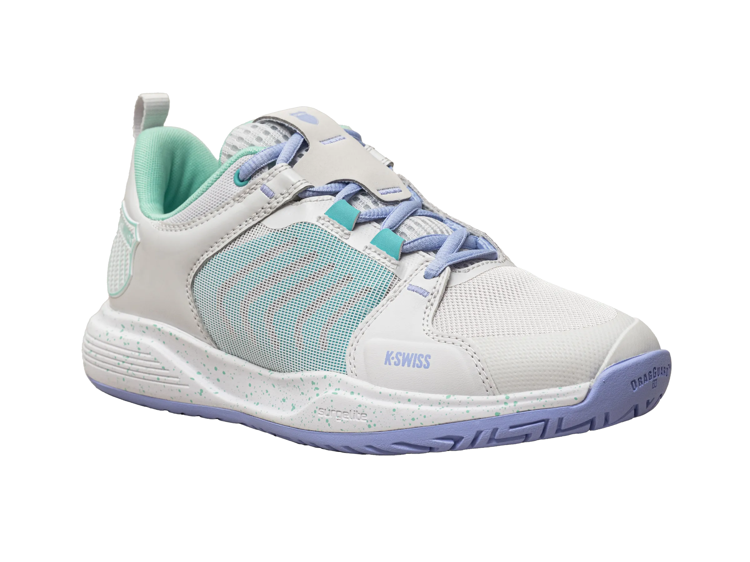 97395-095-M | ULTRASHOT TEAM | NIMBUS CLOUD/NEON PURPLE/NEON TEAL