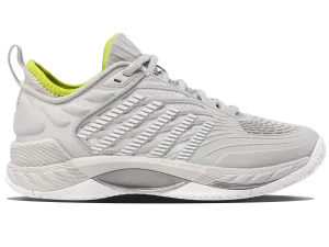99071-034-M | HYPERCOURT SUPREME 2 | GRAY VIOLET/WHITE/LIME GREEN