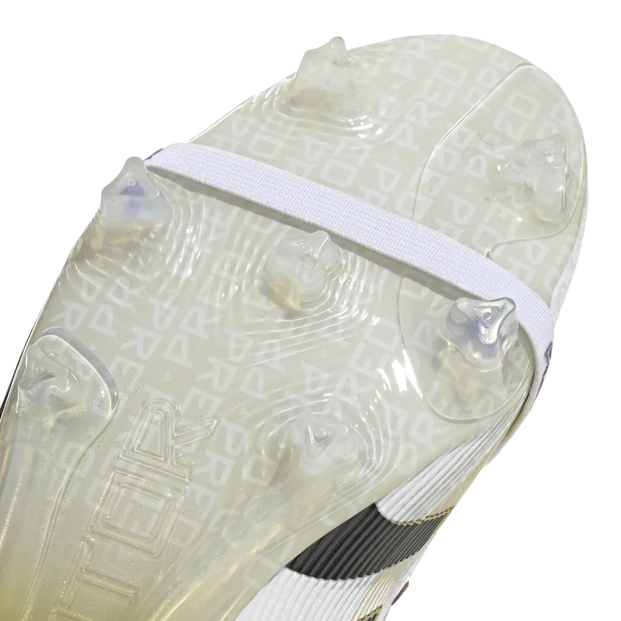 adidas Predator Elite FT Fold Tongue FG Soccer Cleats (White/Black/Metallic Gold)