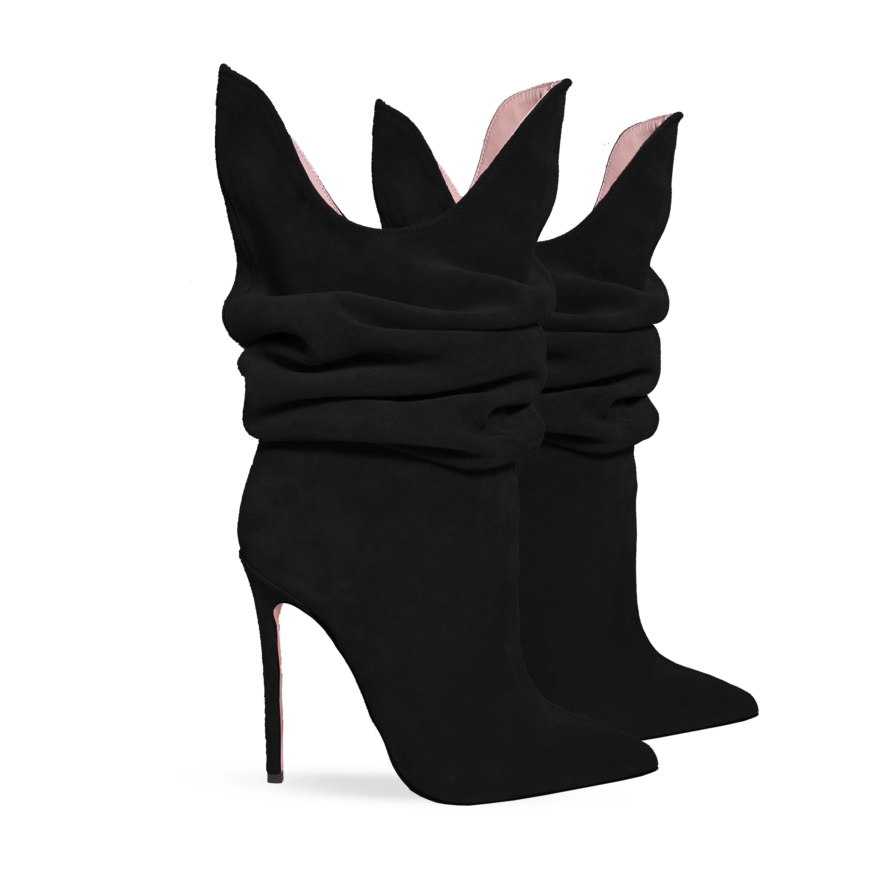 ALEJA BLACK SUEDE