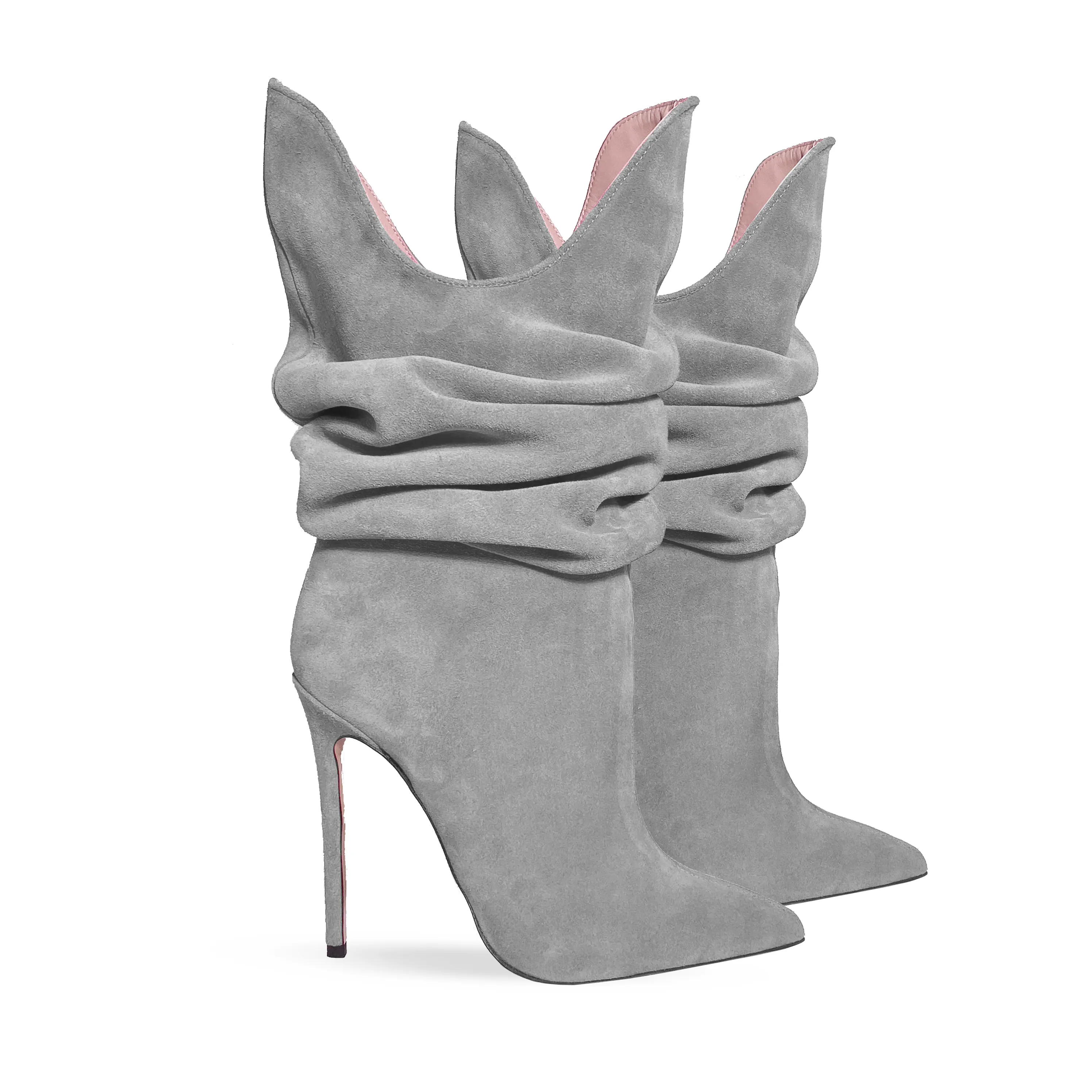 ALEJA GRAY SUEDE