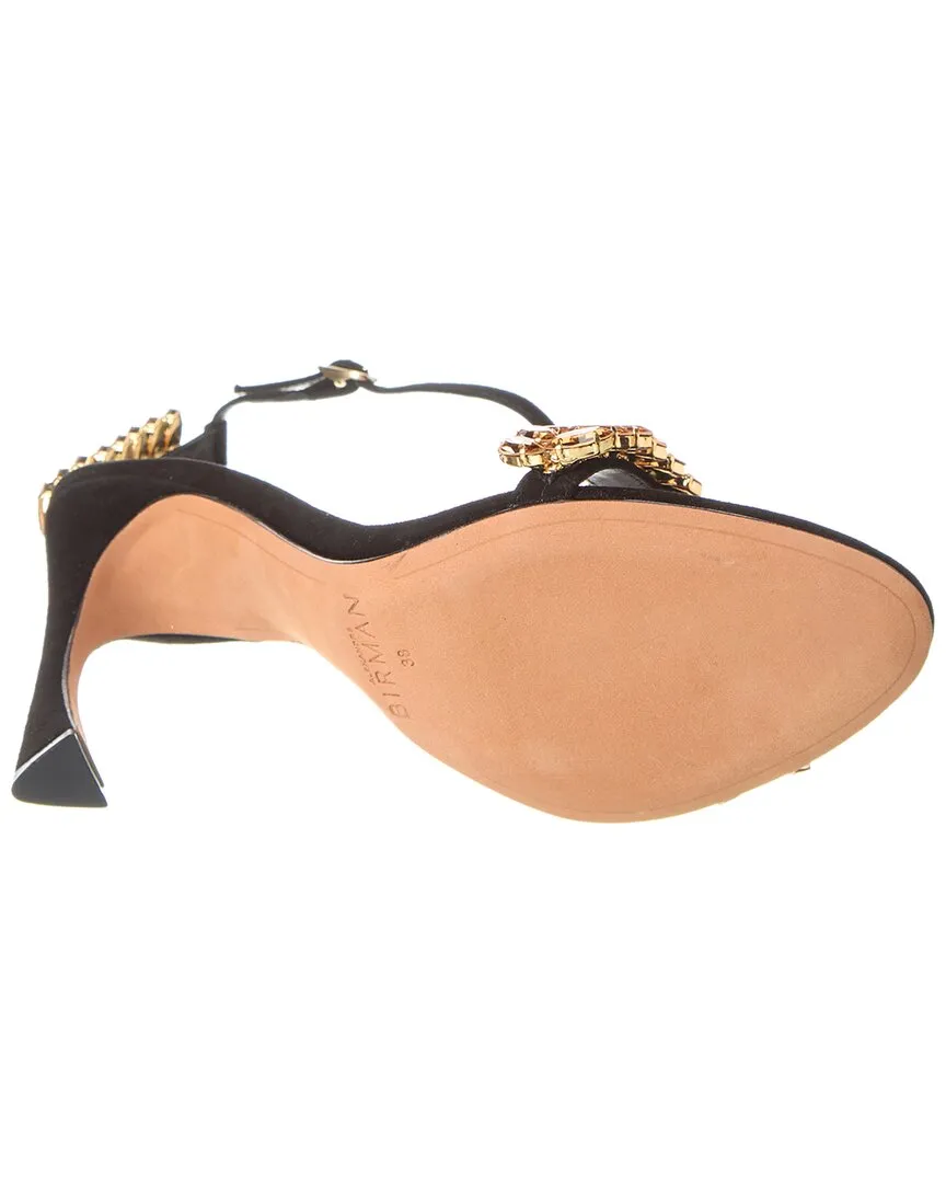 Alexandre Birman Elina 105 Suede Sandal