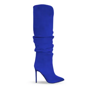 ALICIA BLUE SUEDE