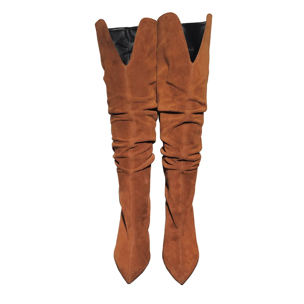ALICIA BROWN SUEDE