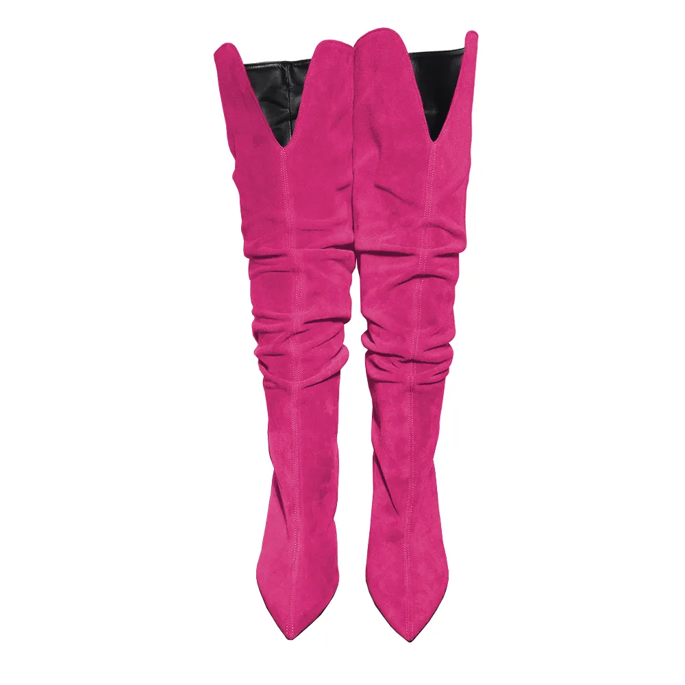 ALICIA FUCHSIA SUEDE