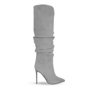 ALICIA GRAY SUEDE