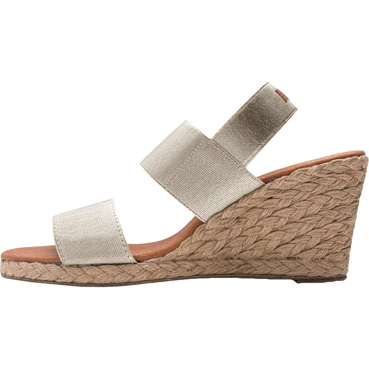 Allison Womens Stretch Wedge Dress Sandals