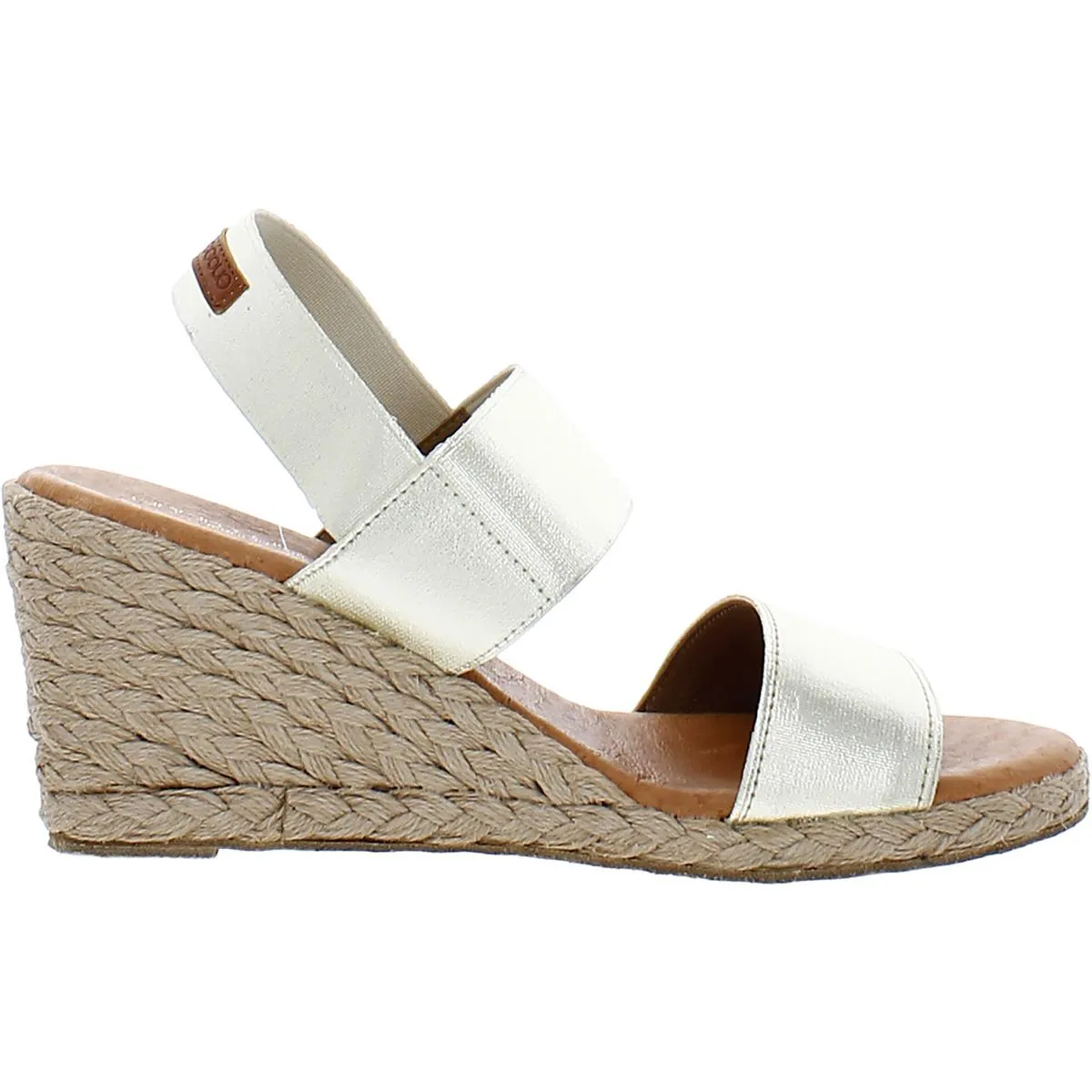 Allison Womens Stretch Wedge Dress Sandals