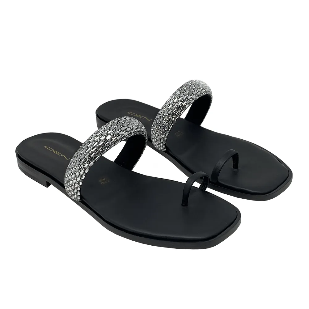 AMANDA BLACK LEATHER
