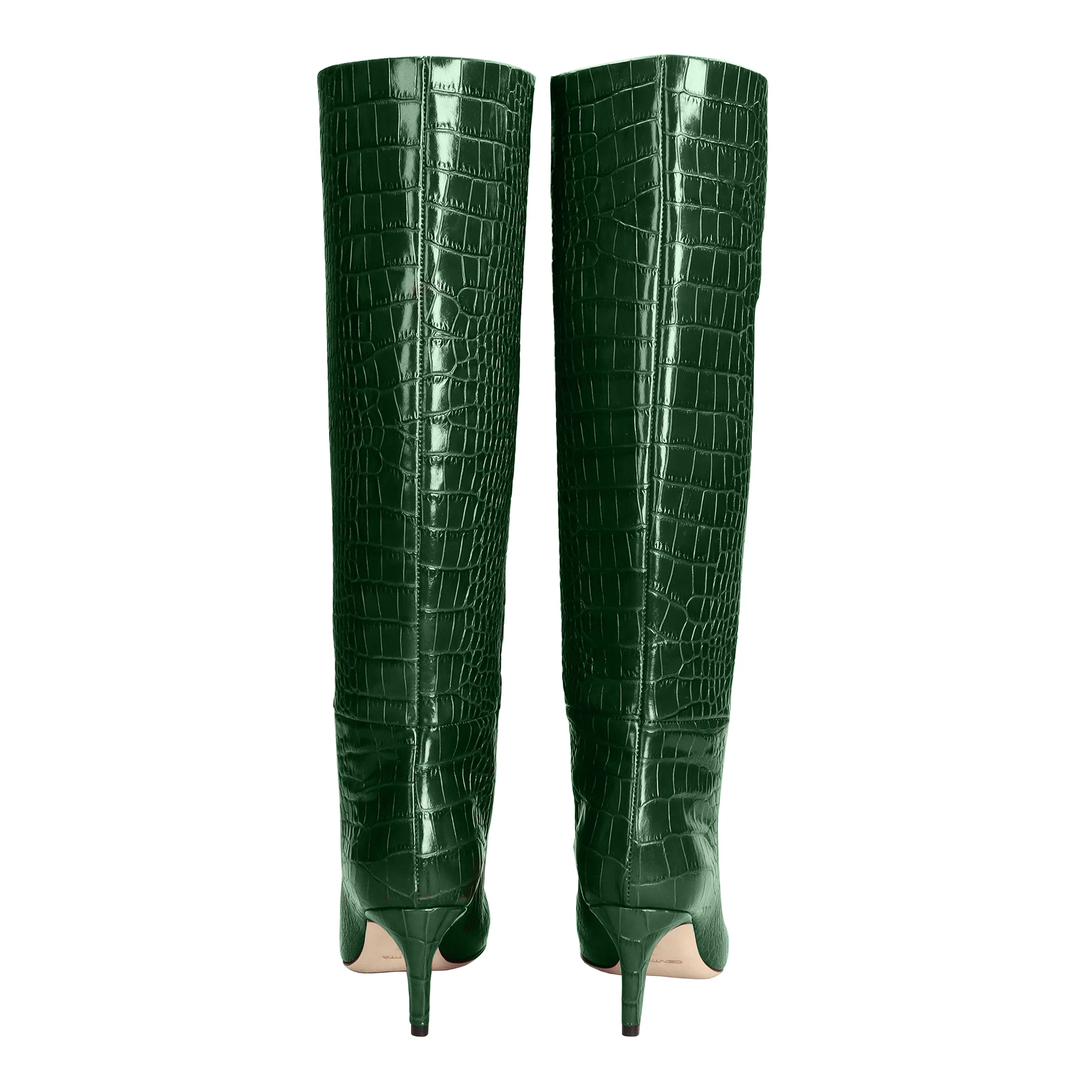 AMBRA PRINT CROC GREEN
