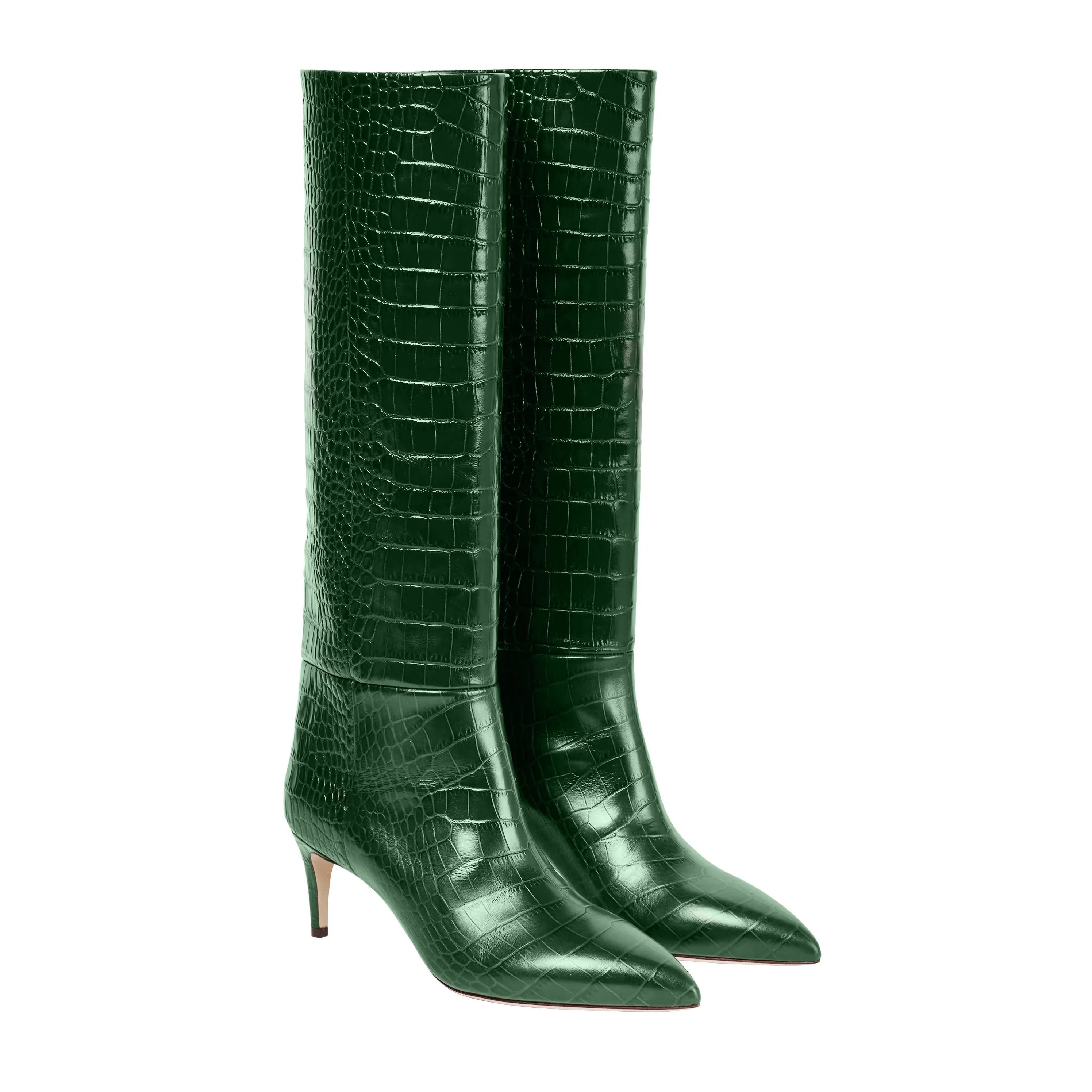 AMBRA PRINT CROC GREEN