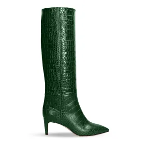 AMBRA PRINT CROC GREEN