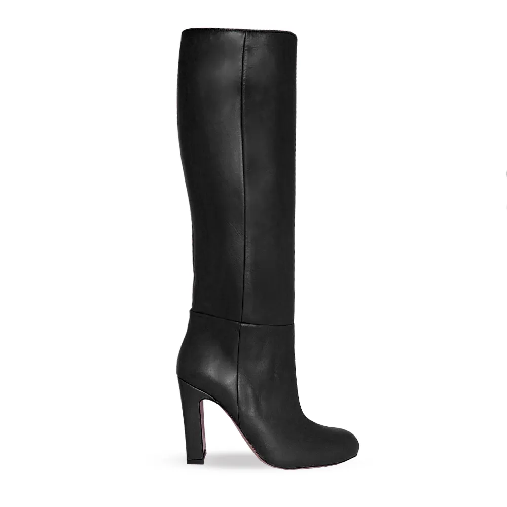 AMI BLACK LEATHER