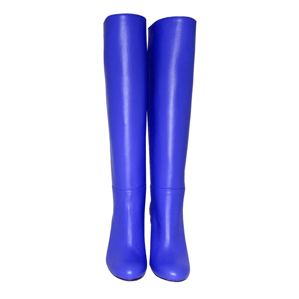 AMI BLUE LEATHER