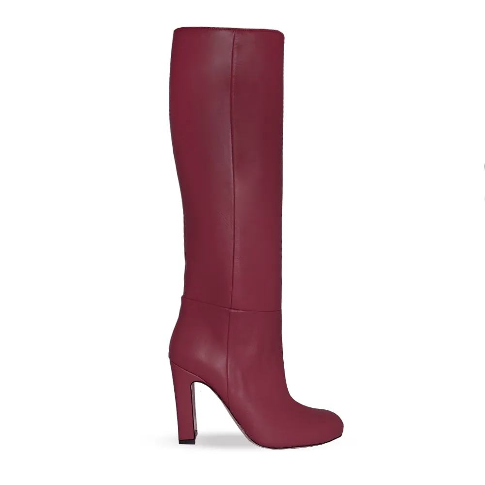 AMI BURGUNDY LEATHER