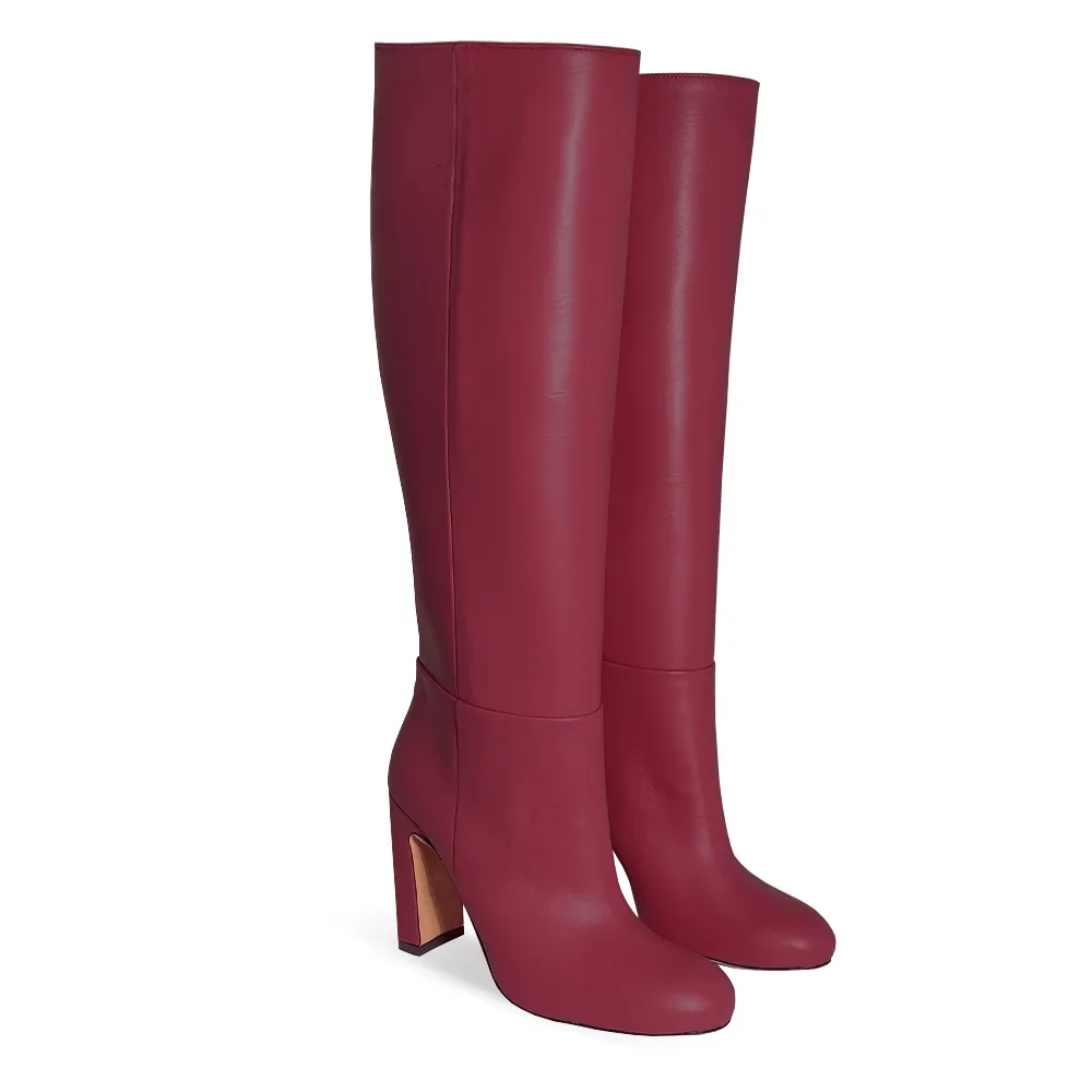 AMI BURGUNDY LEATHER