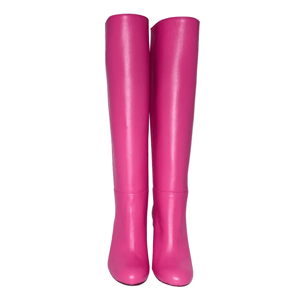 AMI FUCHSIA LEATHER