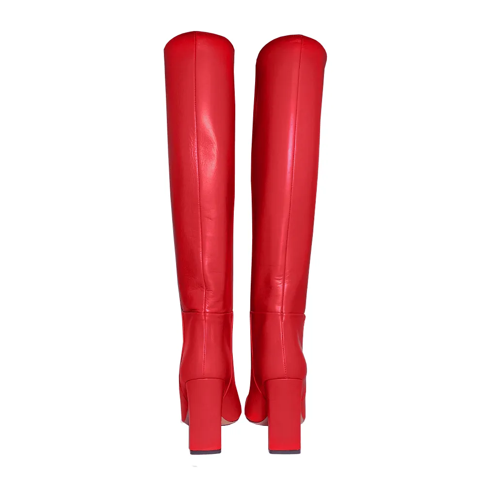 AMI RED LEATHER