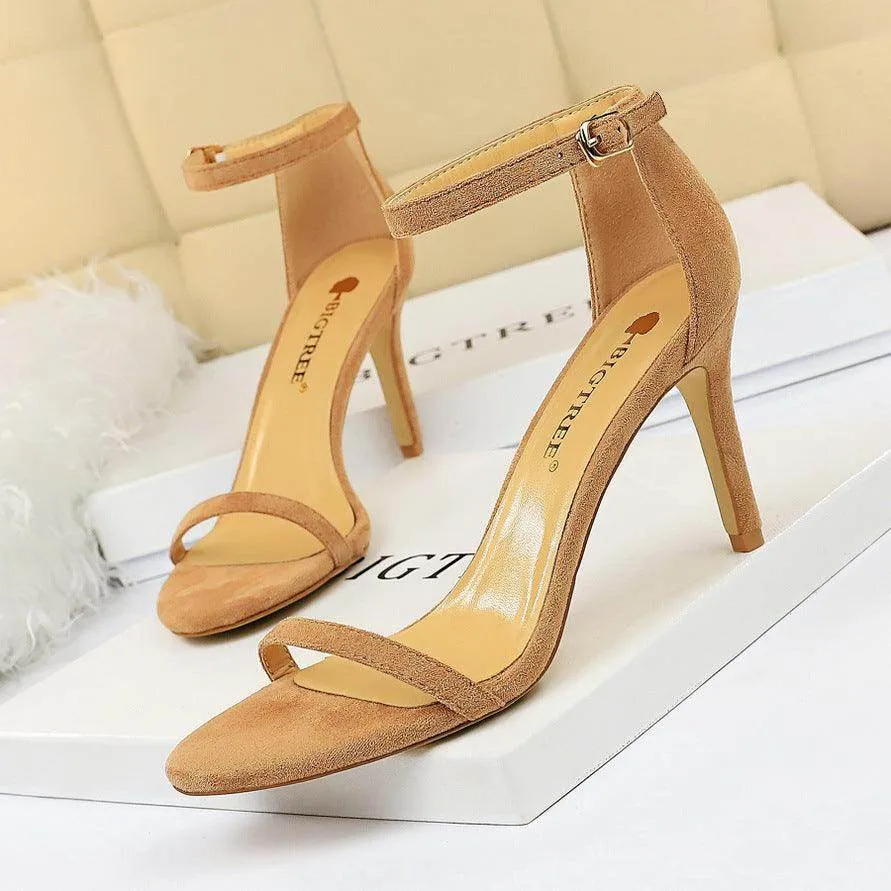 Ankle Strap Heels Stiletto heel Sandals Shoes 571179755874