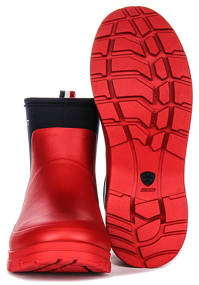 Ariat Kelmarsh Shorti In Red Blue For Women