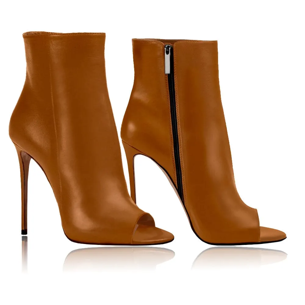 ARIEL BROWN LEATHER
