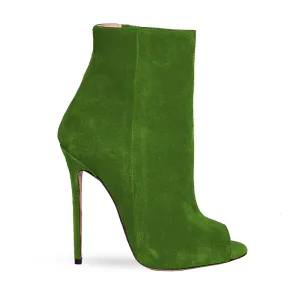 ARIEL GREEN SUEDE