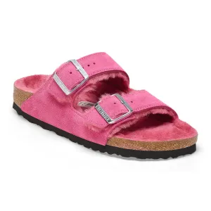 Arizona - Fuchsia Tulip Suede Shearling||Arizona - Sude fourrure tulipe fuchsia