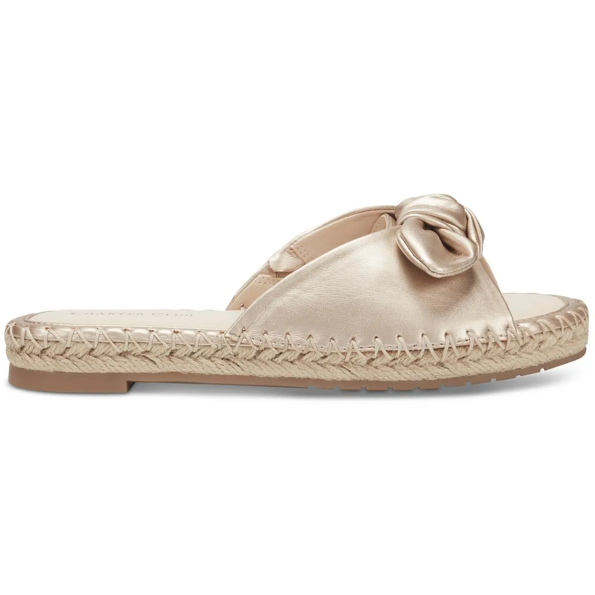 Ashland Womens Canvas Slip On Slide Sandals