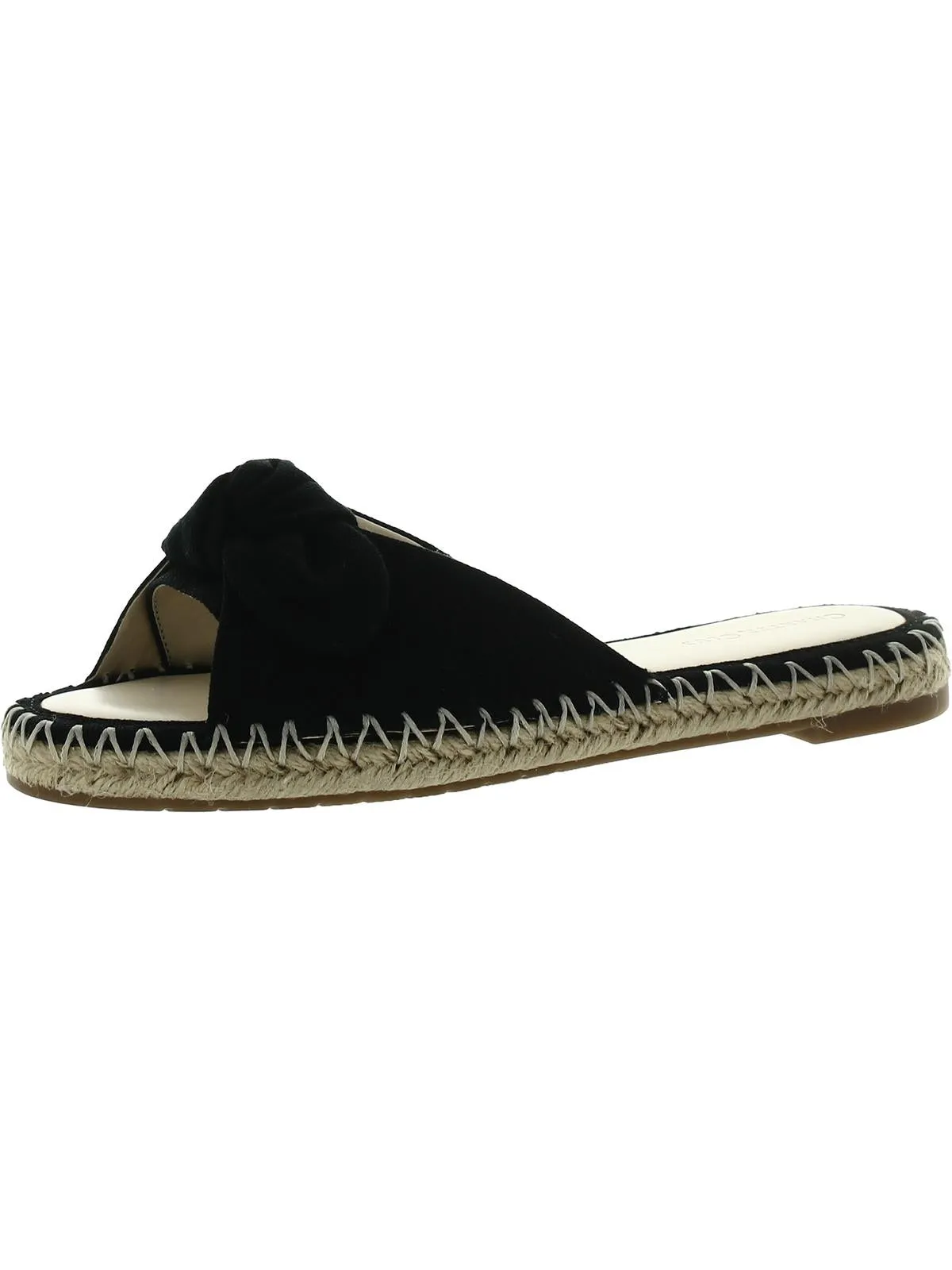 Ashland Womens Canvas Slip On Slide Sandals