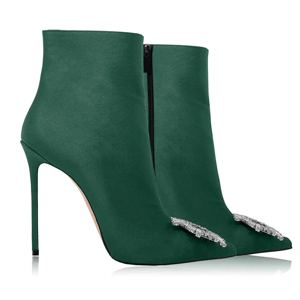 AURA GREEN SATIN