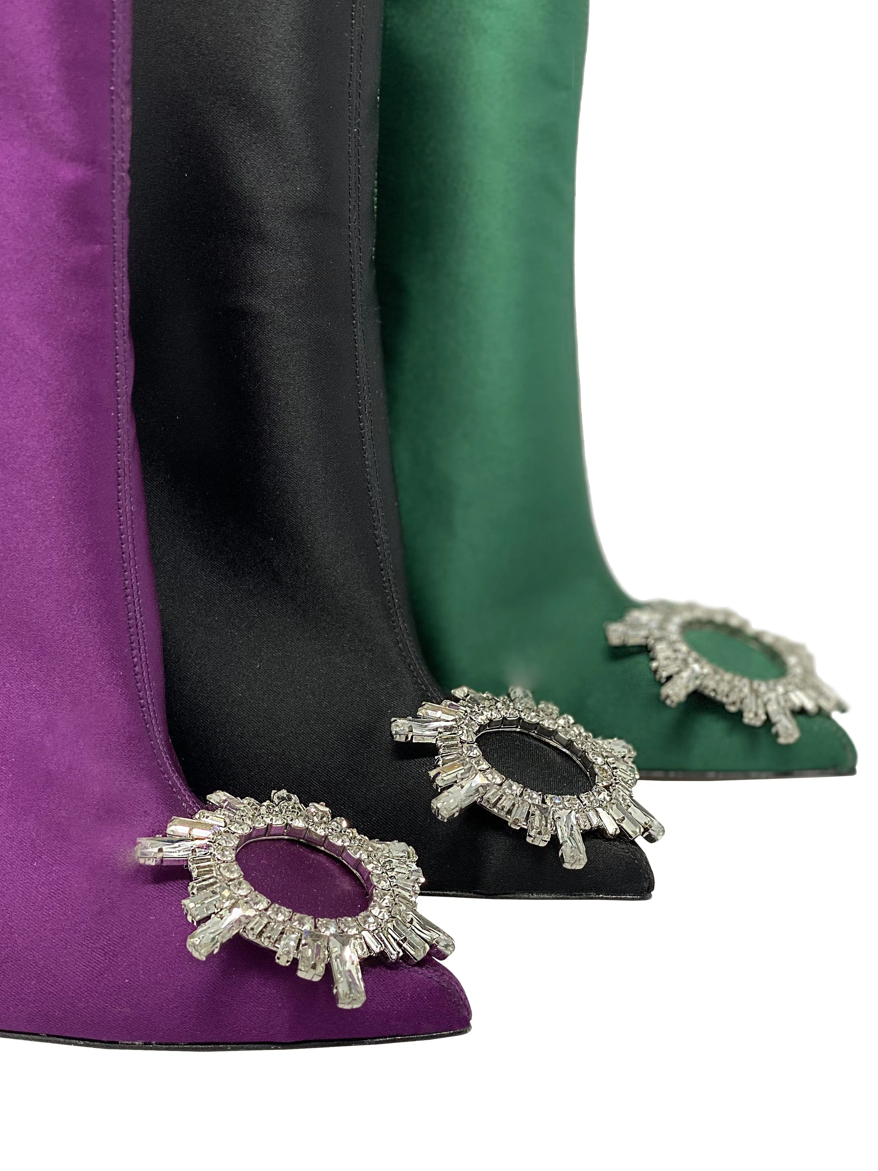 AURA GREEN SATIN