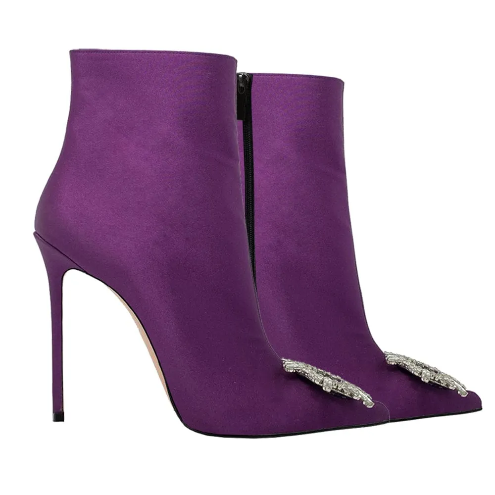 AURA PURPLE SATIN