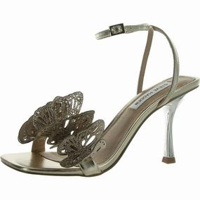 AZariah Womens Slip On Open Toe Ankle Strap