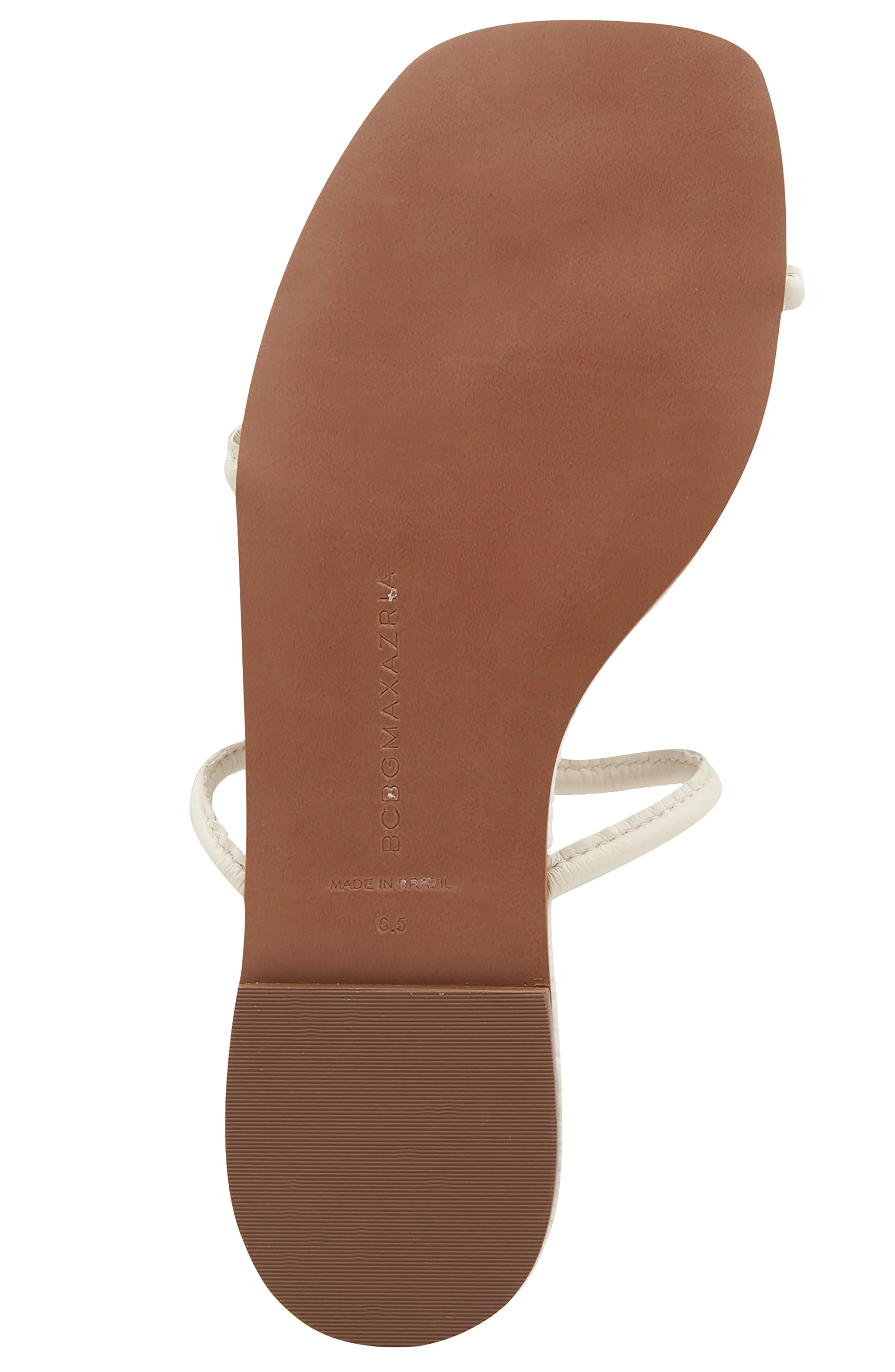 BALI MAGNOLIA LEATHER FLAT SANDAL