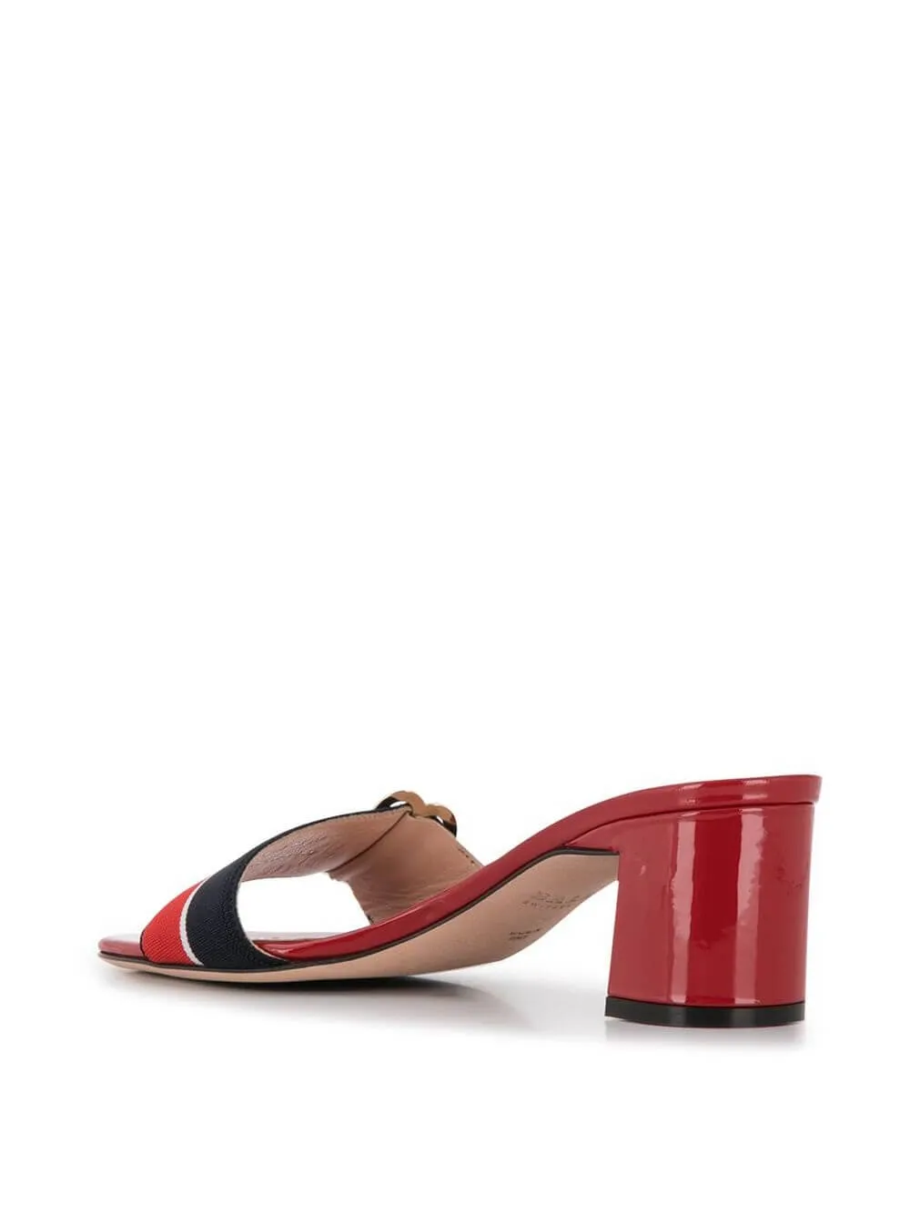 Bally Jordy Women's 6225830 Red/Blue/White Polyester Sandals