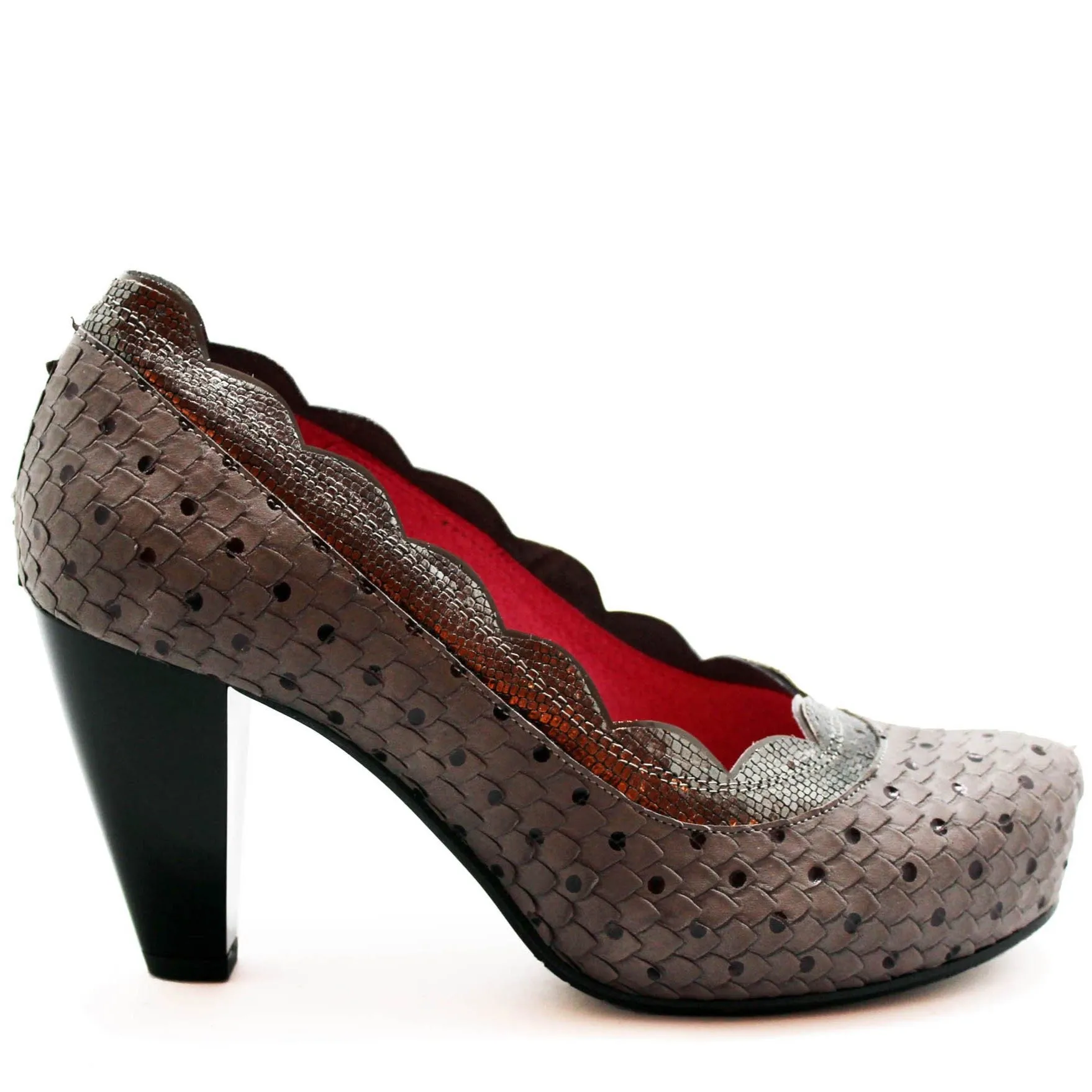 Beau - Grey Pattern dress shoe- LAST PAIRS 36 AND 40