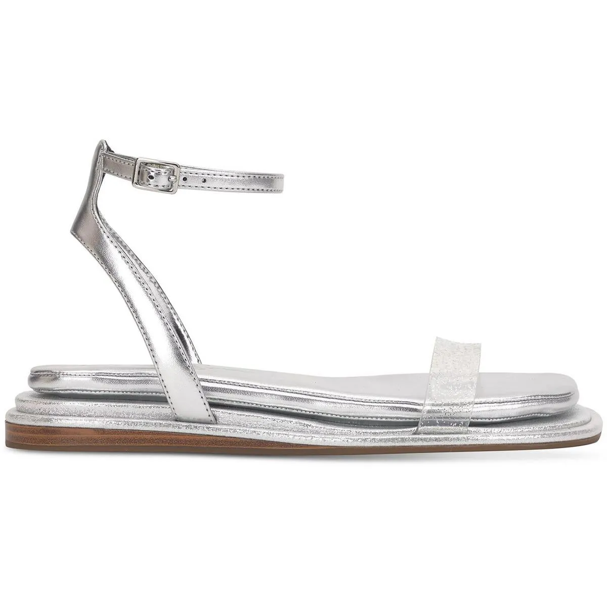 Betania Womens Flat Open Toe Ankle Strap