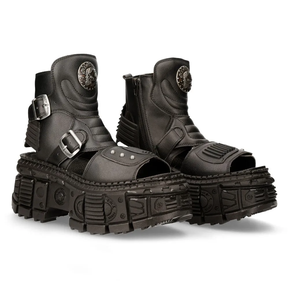 BIOS106-V3 Vegan Leather Platform Sandal