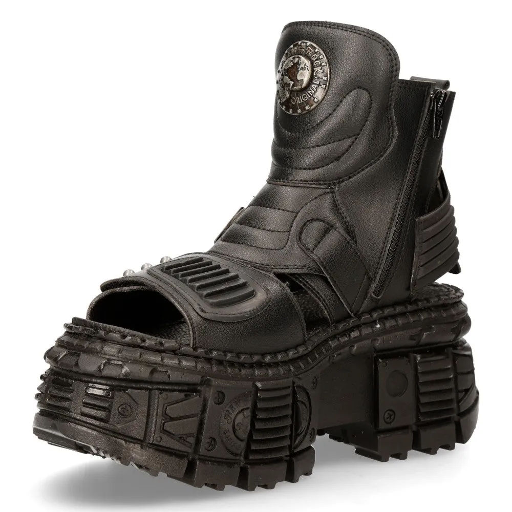 BIOS106-V3 Vegan Leather Platform Sandal