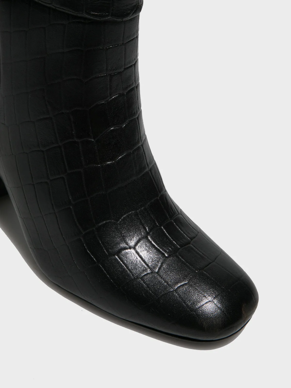 Black Knee-High Boots