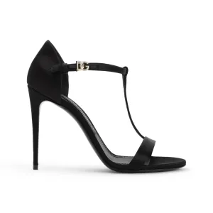 Black Leather Sandals