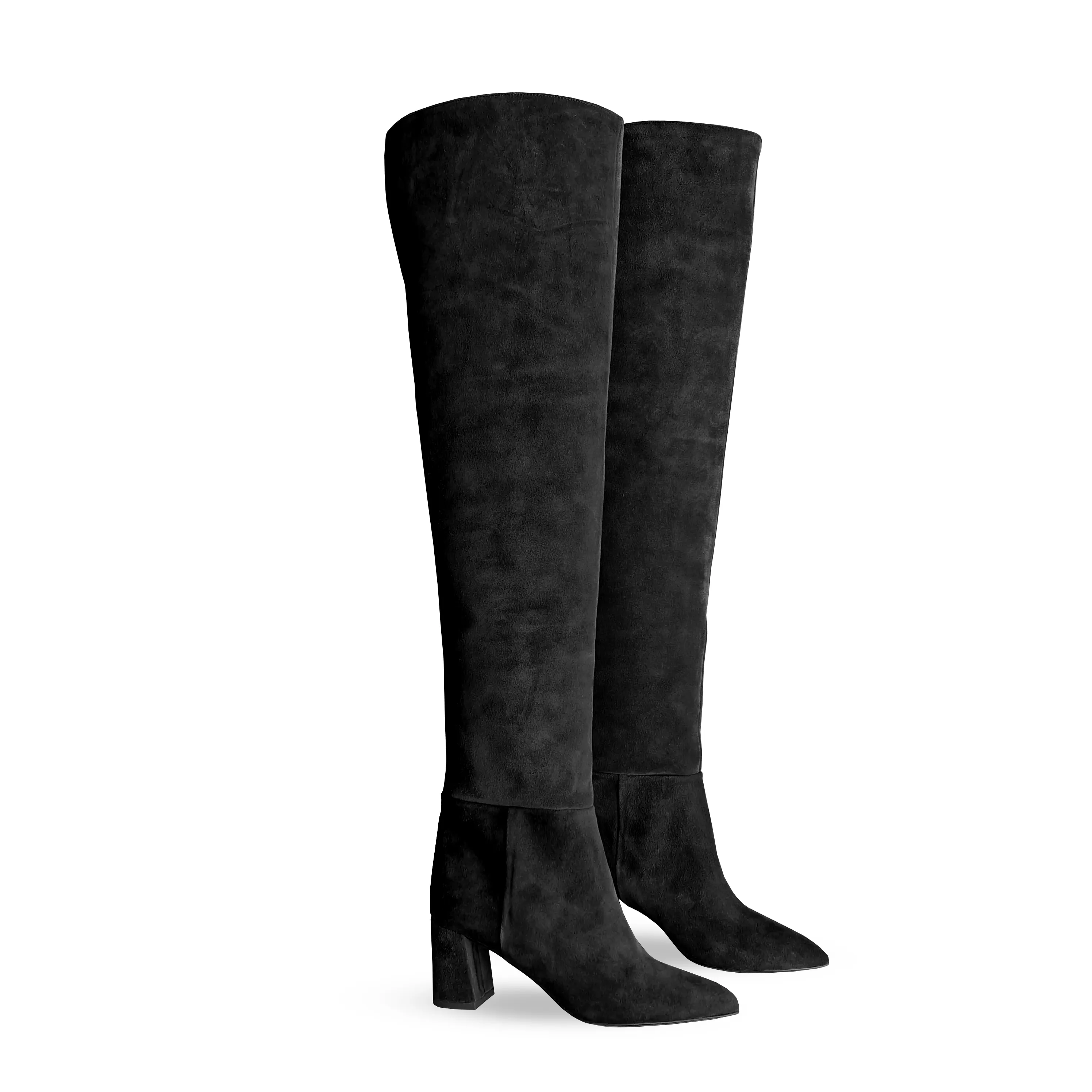 BLACK SUEDE GILDA