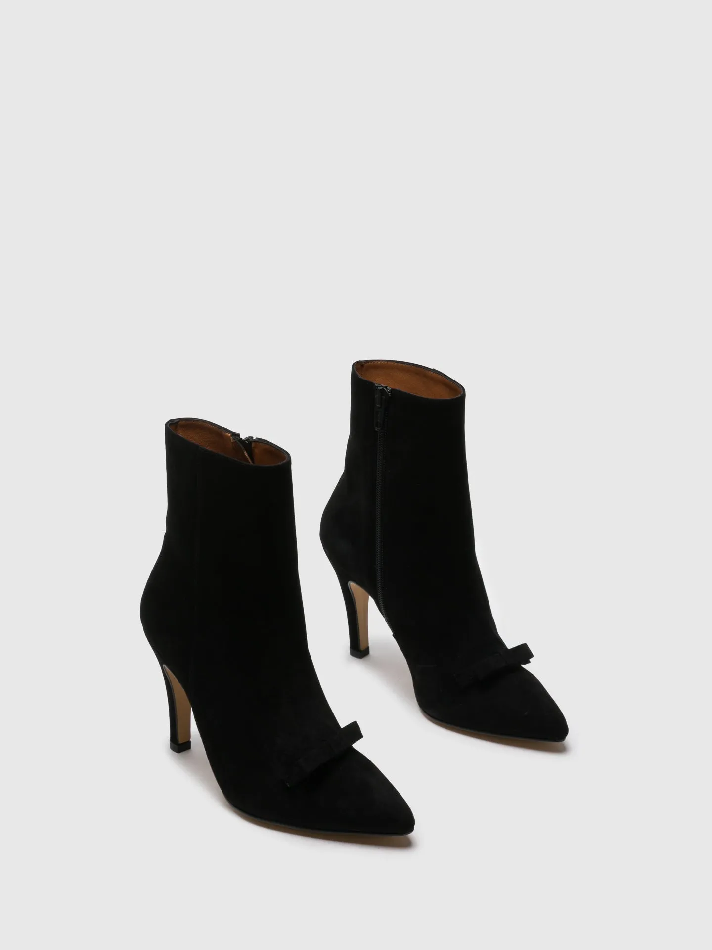 Black Zip Up Boots