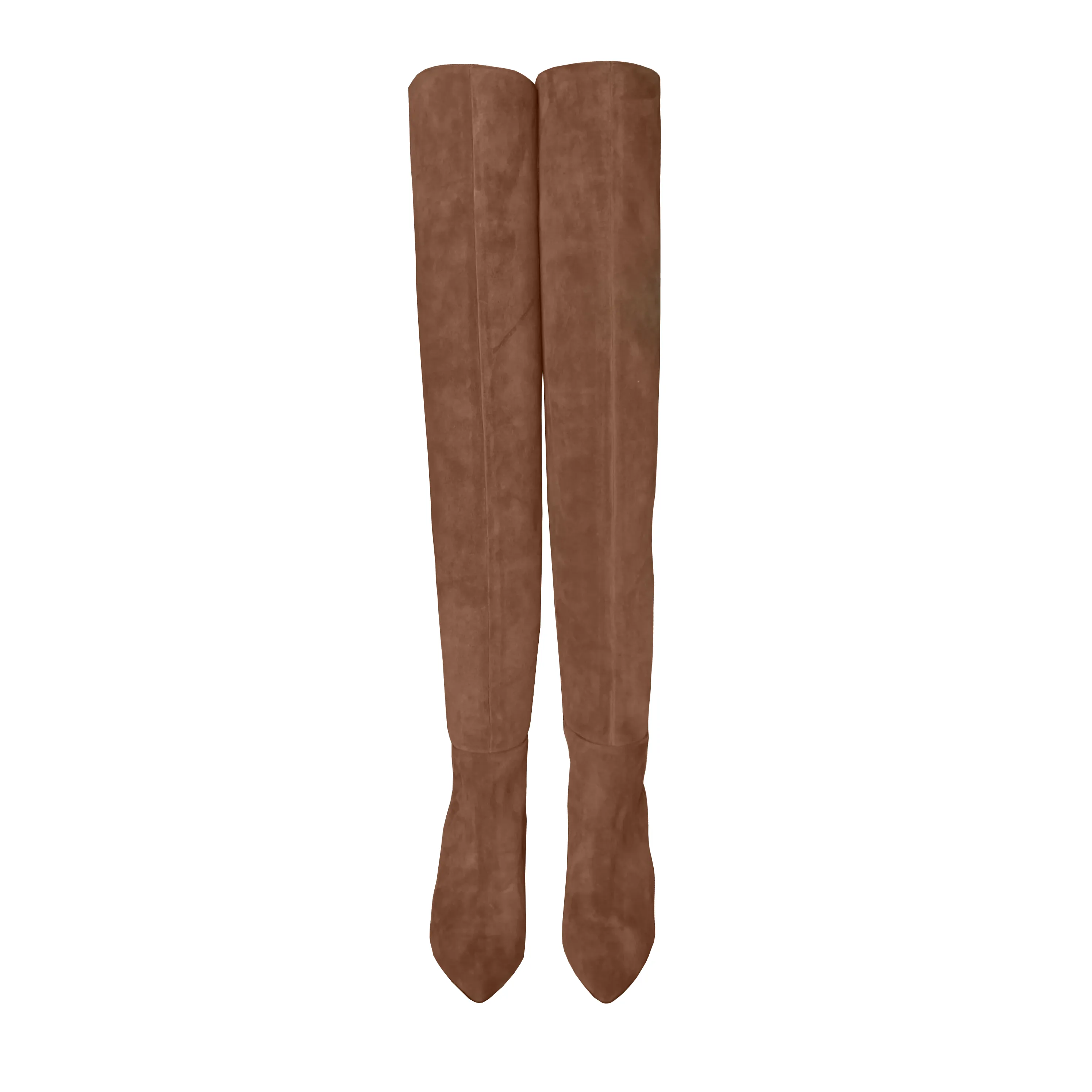 BROWN SUEDE GILDA