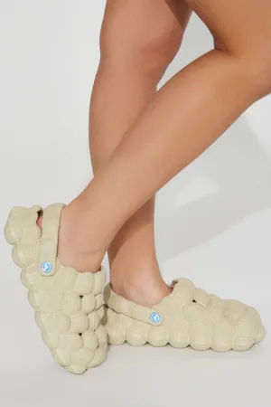 BUMBLE03 - BEIGE BUBBLE SLIDES