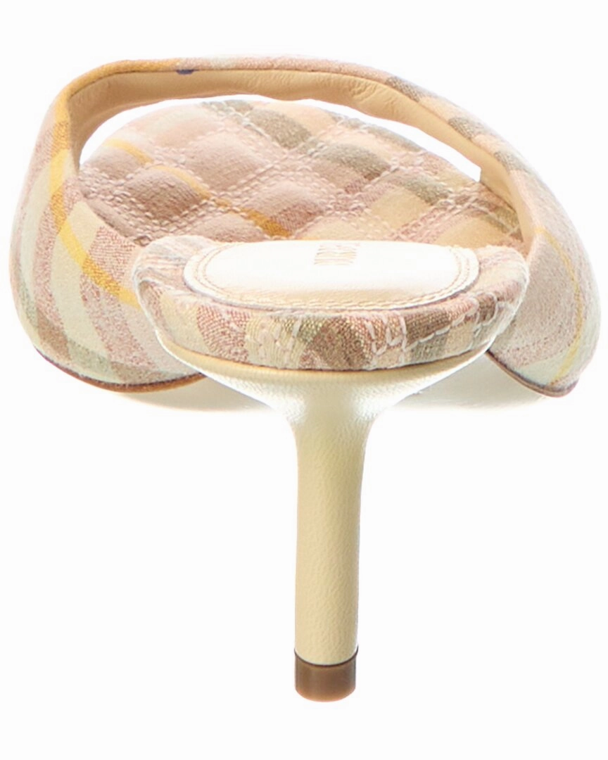 Burberry Check Linen Sandal
